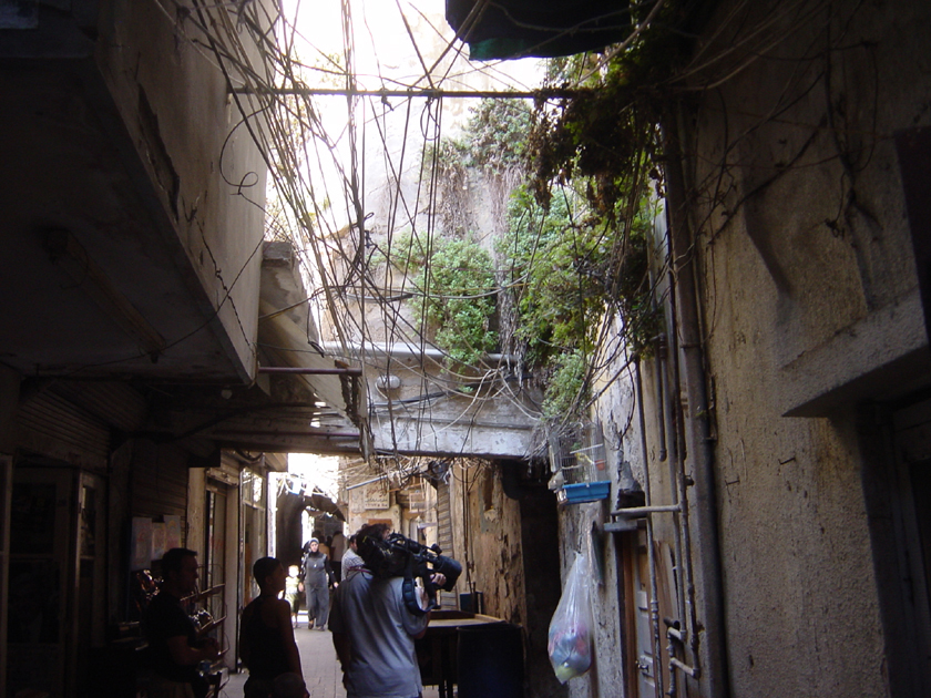 Passage way in the Old Town Area of Saida